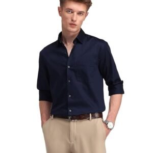 Arrow Men's 100% Cotton Slim Fit Shirt