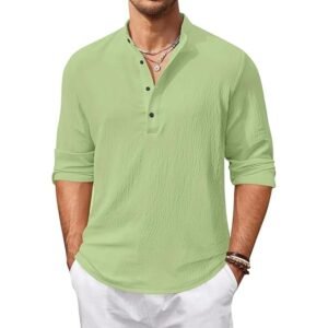 Bellstone Men's Solid Regular Fit Shirt