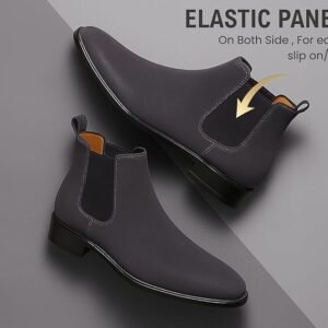 Kraasa Men's Slip On Fashion Chelsea | Comfortable Fit, Trendy, Stylish Boots