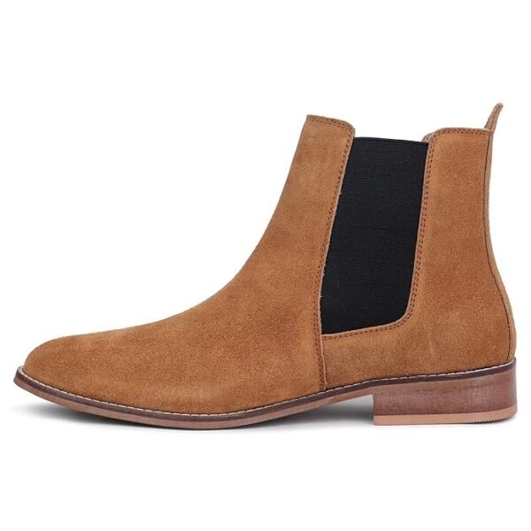LOZANO Suede Leather Chelsea for Men | High Ankle BootS - Image 4