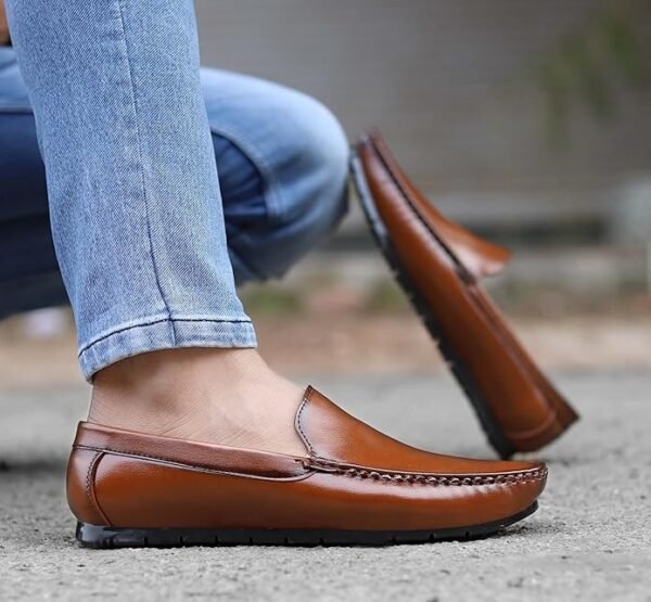 AADI Men's Synthetic Leather Outdoor Formal Loafers Shoes - Image 6