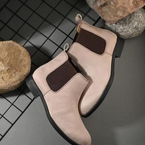 HiREL'S Men's Suede Outdoor Every Day Chelsea Boots