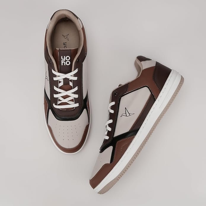 YOHO Colored PU Fashion Sneaker for Men | - Image 2