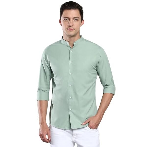 Dennis Lingo Men's Cotton Slim Fit Solid