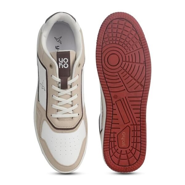 YOHO Colored PU Fashion Sneaker for Men - Image 6
