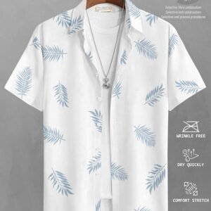 BULLMER Trendy Regular Fit Printed Causal Shirt for Men - Pack of 1