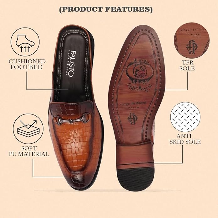 FAUSTO Men Mules - Image 5