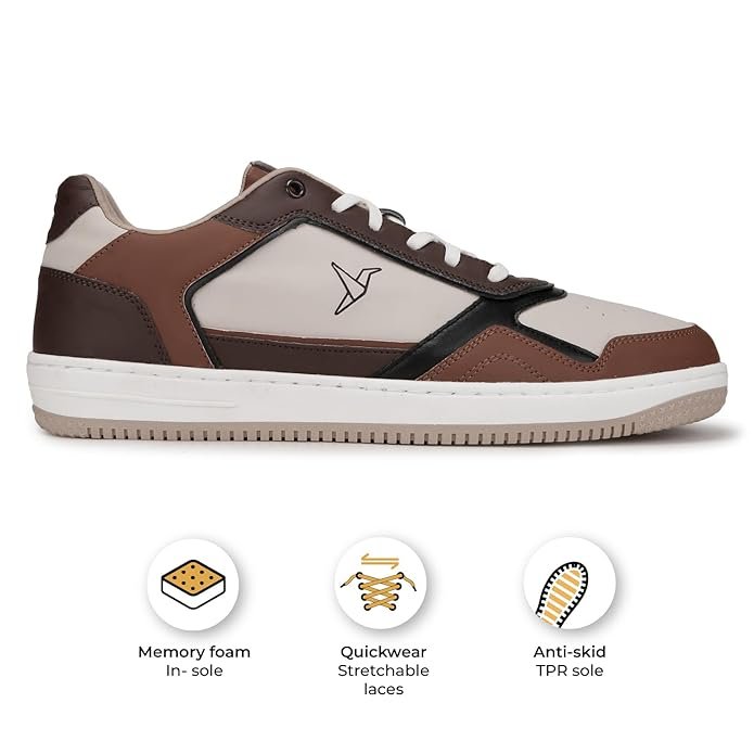 YOHO Colored PU Fashion Sneaker for Men | - Image 6