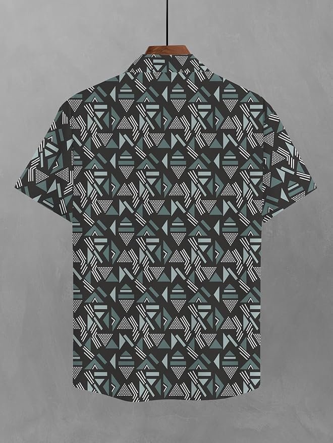 BULLMER Trendy Regular Fit Printed Causal Shirt for Men - Pack of 1 - Image 4