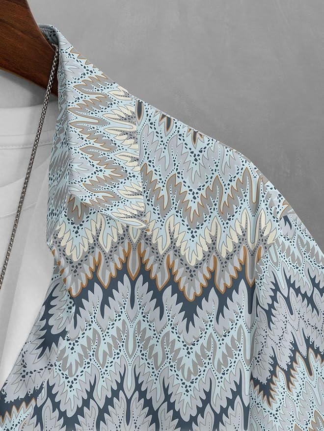 BULLMER Trendy Regular Fit Printed Causal Shirt for Men - Pack of 1 - Image 3